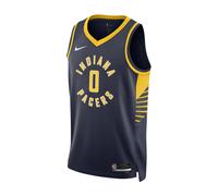 Nike Nba Indiana Pacers Icon Edition Tyrese Haliburton Dri-fit Swingman Jersey Blue