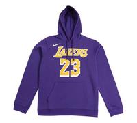 Nike NBA lakers LeBron James Basketball Sports Fleece Lined Pullover Purple AV0401-504 S