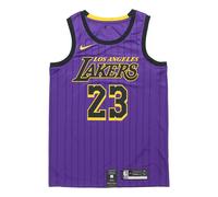Nike NBA LeBron James City Version Jersey SW Fan Edition lakers 23 Purple AJ4618-510 XL