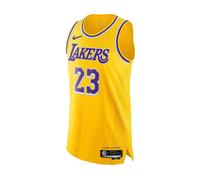 Nike Nba Los Angeles Lakers Lebron James Authentic Icon Jersey Yellow C731
