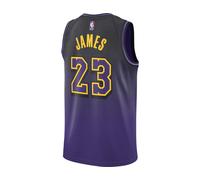 Nike Nba Los Angeles Lakers Lebron James Swingman Jersey Purple C504
