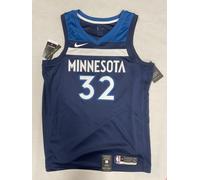 Nike NBA Minnesota Timberwolves Karl-Anthony Towns #32 Blue L Men's Jersey