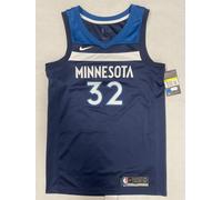 Nike NBA Minnesota Timberwolves Karl-Anthony Towns #32 Blue S Men