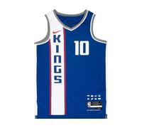 Nike Nba Sacramento Kings Domantas Sabonis Dri-fit City Edition Swingman Jersey Set Blue C401