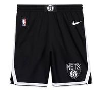 Nike NBA SW 19-20 Brooklyn Nets Icon Edition Swingman Shorts Black AJ5584-010 M