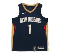 Nike NBA Zion Williamson Basketball Sports Jersey SW Fan Edition New Orleans Pelicans 1 Navy Blue Dark blue 864493-427 XXXL
