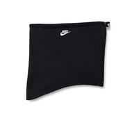 Nike Neck Warmer Reversible Club Fleece Reversible Scarf Winter Neck Warmer Warm Soft Running Training Outdoor Sports Black/Black/White, One Size