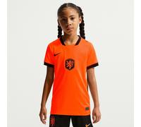 Nike Netherlands 2026 Kids Dri FIT Stadium Home Shirt Hyper Crimson Black