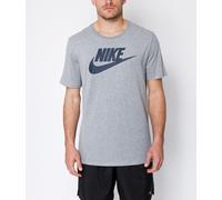 Nike New Men's Tee Futura Icon T-Shirts All Sizes Grey/White