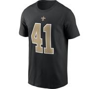 Nike New Orleans Saints Nfl Short Sleeve T-shirt Black M Men