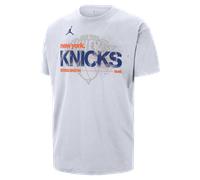 Nike New York Knicks Courtside Men's Jordan '85 NBA Statement T-Shirt - White - Cotton S