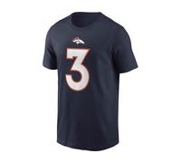 Nike Nfl Denver Broncos Russell Wilson 3 T-shirt Blue