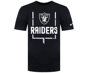 Nike NFL Las Vegas Raiders Legend Goal Post Mens Black T-Shirt - Size Medium