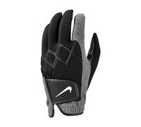 NIKE NGGAWML3 carta Football GOLF GLOVES ALL WEATHER BLACK/GREY MED/LARGE, M