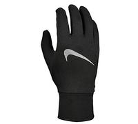 NIKE NGM6M carta Football DRI-FIT Accelerate Running Gloves Mens Black-Medium, Silver, M