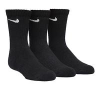 Nike Kids Df Performance Basic Crew Socks, Black, 5/7 Years