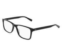 Nike NIKE 1000 001 Unisex Optical frames Acetate Black Squared Normal