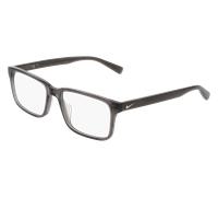 Nike NIKE 1001Y 034 Unisex Optical frames Acetate Grey Squared Normal