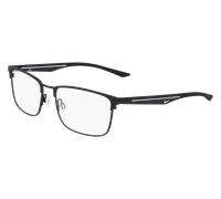 Nike NIKE 4314 001 Man Optical frames Metal Black satin Squared Photochromatic