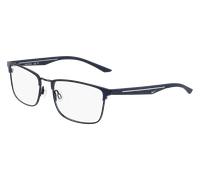 Nike NIKE 4314 410 Man Optical frames Metal Blue Squared Normal Photochromatic