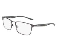 Nike NIKE 4314 73 Man Optical frames Metal Satin gray Squared Photochromatic