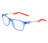 Nike NIKE 5058 450 Junior Optical frames child Bio-injected Blue Squared Normal