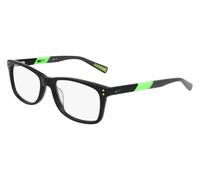 NIKE NIKE 5538 001 BLACK-FLASH LIME 49/17/135 CHILD Eyewear Frame