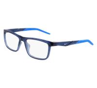 Nike NIKE 7057 410 Man Optical frames Bio-inject Blue Squared Normal Photochromatic