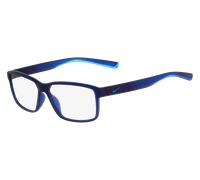 Nike NIKE 7092 405 Man Optical frames Injected Blue Squared Normal Photochromatic