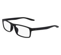 Nike NIKE 7119 001 Unisex Optical frames Injected Black-opaque Squared Photochromatic