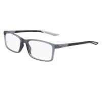 Nike NIKE 7287 034 Man Optical frames Plastic Grey opaque Squared Photochromatic
