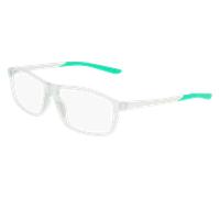 Nike NIKE 7291 051 Man Optical frames Bio-inject Silver Squared Normal