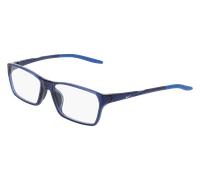 Nike NIKE 7410 410 Man Optical frames Bio-injected Blue Squared Normal