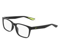 Nike NIKE 7415 007 Man Optical frames Bio-injected Black Squared Normal