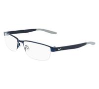 NIKE NIKE 8138 405 (405) SATIN NAVY/WOLF GREY 56/16/140 MALE Eyewear Frame