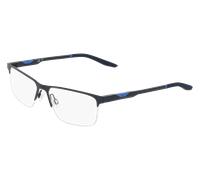 Nike NIKE 8144 411 Man Optical frames Metal Blue Squared Normal