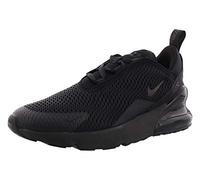 Nike Air Max 270 Childrens Trainer, Black/Black, Size 12 Black/Black