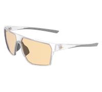 Nike NIKE AIRLIFT E IQ7269X 925 Man Sunglasses Bio-injected Transparent Orange Squared Normal