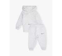 Nike Nike Baby Readyset Cotton-Jersey Tracksuit Set 0-24 Months Birch Heather 6 Months