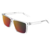 Nike NIKE BLAZE P IQ7183X 925 Man Sunglasses Injected Transparent Grey Squared Polarized