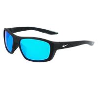 Nike NIKE BRAZEN BOOST M FJ1978 011 Man Sunglasses Plastic Black-opaque Squared Mirrored Normal