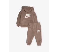 Nike Kids Club Chenille Long Sleeve Set Brown 24 Months Kids