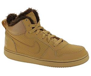 Nike Nike Court Borough Mid Wntr Gs, Boy's Basketball Shoes, Multicolour (Haystack/Haystack-Baroque Brown 700), 4.5 UK (37.5 EU)
