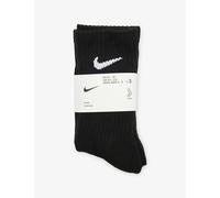 Nike Infant 3 Pack Basic Crew Sock - Black - Size 9.5-2.5