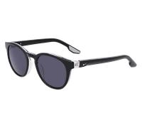 Nike NIKE ECLIPSE DAWN EV24046 010 Unisex Sunglasses Acetate Black Smoke Round Normal