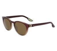Nike NIKE ECLIPSE DAWN EV24046 602 Unisex Sunglasses Acetate Brown Round Normal