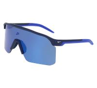 Nike NIKE EXPEDITION SHIELD IB6562X 492 Man Sunglasses Bio-injected Blue Grey Mask Normal