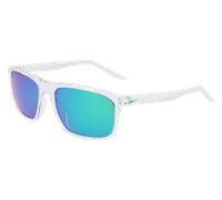 NIKE Sunglasses FIRE L P N IU4690X - Active rectangular, 58mm Lens, CLEAR/POLAR GREEN MIRROR /
