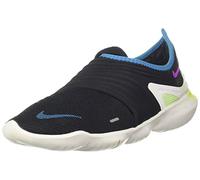 Nike Nike Free Rn Flyknit 3.0, Men's Track & Field Shoes, Multicolour (Black/Hyper Violet/Laser Orange 000), 7 UK (41 EU)
