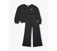 Nike Nike Lurex Waffle Jersey Crewneck and Trouser Set 12 Months-6 Years Black 4-5 Years